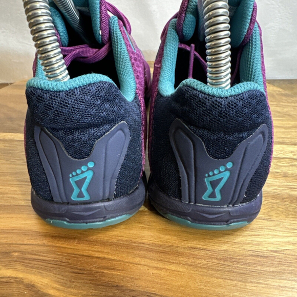 INOV-8 F-Lite 235 Power Heel Womens Size 7 Purple Teal Training Running Shoe EUC - Picture 5 of 8
